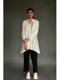 Cross-back Khadi Tunic