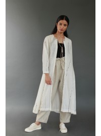 Paperbag Trousers - Natural